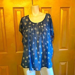 Torrid Floral Blouse